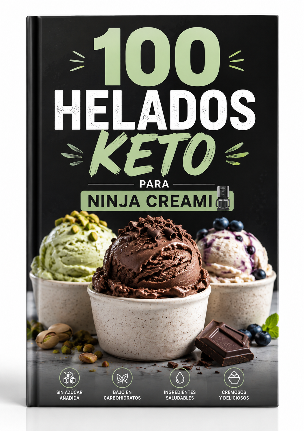 🍦 100 Helados Keto para Ninja Creami
